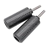 HGDPIF Deslizador Marco Motocicleta, Motocicleta Black Carbon Sin Cut Cut Sliders Sliders Falling Protection Compatible con Ya- Maha FZ6 FZ600 2004-2008 2005 2006 2007