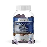 DRASANVI MELATONINA GOMINOLAS 1,9 mg CON VITAMINA B6| Gominolas para dormir sabor CEREZA | Melatonina pura SIN AZUCAR | Gominolas melatonina ayudan a dormir | Sueño de calidad | 45 gummies = 45 días