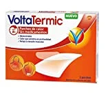 VoltaTermic Parches de Calor Blancos de Plastico, Alivio del Dolor 24 Horas, Relaja la Tensión Muscular, Sin Medicamentos, 2 Parches Rectangulares