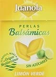Juanola Perlas Balsámicas, Limón Verde, Sin Azúcar, 25 GR