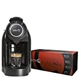 Delta Q Promo Máquina con cápsulas - Q Evolution, 1L, Negra Regalo Pack XL Intensidades 40 Cápsulas