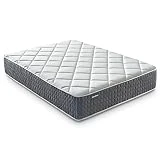 beloBed Colchones 120x190 Colchón Viscoelastica. Colchon Reversible Altura 22 cm Firmeza Media Resistente Transpirable Colchon Enrollado Comodo. Dawnrest
