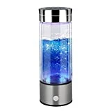 RUNMIND Botella de agua de hidrógeno con tecnología PEM y SPE,Hasta 1600PPB, generador de agua de hidrógeno portátil fabricante,Ionizador de agua de vidrio de nueva tecnología