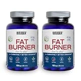 Weider Fat Burner Pack Duo (2x 120 capsulas). Ayuda a la perdida de peso