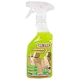 MA-FRA HN059 Mafra, Cuidado de la piel 3 en 1, limpia, hidrata y protege las superficies interiores del coche, con aloe vera y cera natural, evita la formación de arrugas o grietas, tamaño 500 ml