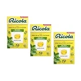 Ricola | Dulces Melissa Limoncella | Caramelos de Hierbas Sin Azúcar - 3 x 50 Gr