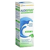 AUDISPRAY Adult para la higiene del oído diaria con 100% agua de mar purificada, Limpia y previene la formación de tapones de cera, 50 ml