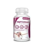 Triptofano con magnesio y vitamina b6, mas melatonina, espirulina, vitamina B3 y B5, 60 comprimidos de 1.300 mg. Antiestres natural, contra la ansiedad natural, propulsor de serotonina natural