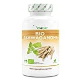 Original Organic Ashwagandha - 365 Cápsulas - Precio de lanzamiento - Altamente dosificado con 1950mg por porción diaria - Genuina baya india para dormir - Vegano