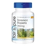 Fair & Pure - Saw Palmetto en Cápsulas - Extracto de Serenoa repens 350mg - Palma enana americana con Beta-sitosterol - Alta pureza - 90 Cápsulas