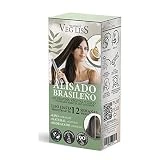 VegLiss Alisado Vegetal con Queratina - Nueva Fórmula - Kit Alisado Brasileño en Casa - Sin Formol - Vegano - Alisa, Hidrata y Repara el Cabello, Reduce el Frizz hasta 12 Semanas