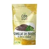 Semillas Brocoli Para Germinar Orgánicos - 125g. Fuente de Vitamina A B C y E. Contiene Antioxidantes Potasio Calcio Hierro.