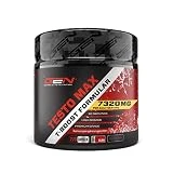 Testo MAX - 270 cápsulas - Extra fuerte: Altamente dosificado con 7320 mg por porción diaria - Con aminoácidos, extractos de plantas Tribulus, extracto de Maca, Boron, ácido D-Aspártico - Vegano
