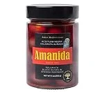 Aceituna negra Kalamata aliñada frasco 170 g neto escurrido