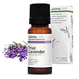BIO - Aceite Esencial LAVANDA - 10mL - 100% Puro, Natural, Quimiotipado y Certificado AB - AROMA LABS (Marca Francesa)