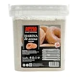Harina de Avena - Mega Plus 2kg: Energia Sostenida y Nutricion Completa para Deportistas con Carbohidratos, Proteínas y Vitaminas Esenciales, Sin Azucar Añadido, 6 Sabores (Donut)