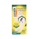 LEOTRON Magnesio + Potasio - 30 comprimidos efervescentes - Triple acción: Tono muscular, calambres y colágeno - Agradable sabor a naranja - Envase para 30 días. A partir de 12 años.
