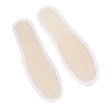 NIYANGLE 1 Par Plantillas De Lufa Transpirables Plantillas Desodorantes Cojín Desodorante Inserciones De Esponja Vegetal Plantillas Planas Zapatos Suela Interior Ambientador Colchón De Aire