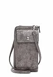 Emily & Noah E&N Emma 62483 - Funda para teléfono móvil, diseño de bolso de mano para mujer, Darksilver 833, Einheitsgröße