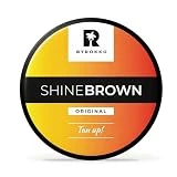 BYROKKO Shine Brown Premium Acelerador Bronceado (210 ml), Crema Bronceadora eficaz en Soláriums y Sol exterior, Consigue un Bronceado Natural con Ingredientes Naturales