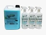 ECO-JIN GRAN PODER DESENGRASANTE BIDON 5 LITROS ULTRA CONCENTRADO + 3 VAPORIZADORES (SPA)