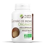 Castaño de Indias Orgánico - Aesculus hippocastanum - 250 mg - 200 cápsulas vegetales