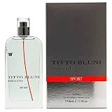 TITTO BLUNI - Assoluto Sport Uomo 150 ml, Perfume para Hombre, Colonia Perfumada, Eau de Toilette Masculina, Fresca y de Larga Duración, Aroma Cítrico y Dulce, Fragancia Atractiva