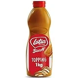 Biscoff Lotus | Topping | Cobertura para Postres hecho con las Galletas Originales Caramelizadas | Vegano | Sin Aromas ni Colorantes Artificiales | Botella Exprimible | 1kg
