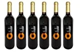Vino Tinto 0,0 SIN ALCOHOL – DOS MUNDOS | Caja de 6 botellas x 0,75 cl | Bodegas Los Corzos