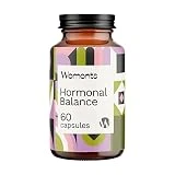 Woments - Hormonal Balance 60 Cápsulas, Regulación hormonal y del ciclo menstrual, A base de Inositol, Vitex y Vitamina B6, Vegano, Complemento alimenticio
