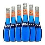 Triple Seco Bols Curaçao Blue 70 cl (Caja de 6 Botellas de 70 cl)