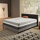 COSMOS - Colchón Viscoelástico Solar 150x190 cm - Altura 30 cm - Espuma Fleximax HQ & Blue Látex - Excelente Confort, Calidad, Óptima Transpiración, Alivio de la presión - Tejido Antistress