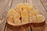 Jengibre Confitado en Cubos | 500g de Caramelos de Jengibre de Origen Natural | Trozos Deshidratados con Azúcar de Caña | IDEAL para Recetas | Dorimed