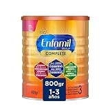 Enfamil Complete 3 Leche de Crecimiento en Polvo, desde los 12 Meses, 800g