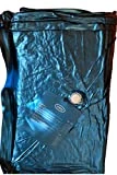 Wabezu - Colchón de agua de núcleo doble, 90 x 220 cm, para camas de agua Softside de 180 x 220 cm