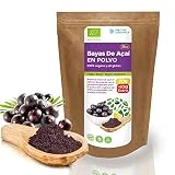 Bayas De Acai En Polvo Orgánico 70g + 10g EXTRA – Bayas Acai Congelado BIO (Freeze – Dried/Liofilizadas) – Acai Berry Extracto Crudo De La Pulpa – Cultivado en Brasil De Detox Organica