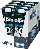 Alpro Bebida Vegetal de Soja Proteína Natural 8x1L