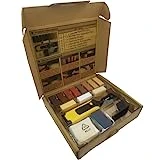 Aiuphing kit reparacion suelo laminado quick step, 17 piezas kit reparacion baldosas, para superficies laminadas y de madera, encimeras, superficies de madera de todo tipo, baldosas astilladas