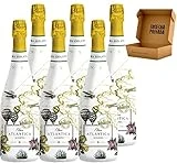 Alma Atlantica Albariño Espumoso - Envio 24 h - Caja Regalo vino 6 botellas - Seleccionado y enviado en caja reforzada de Cosecha Privada