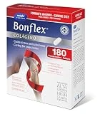 Bonflex Colágeno 180 Comp | FORMATO 3 MESES | 40 mg Colágeno NO desnaturalizado Tipo II | 1500mg Glucosamina | Protección y nutrición de las articulaciones | 2 tomas al día