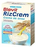 Blevit Rizcrem - Papilla de Cereales para bebé con Crema de Arroz - Sin Gluten y Sin Azúcares Añadidos - Facilita la digestión - Desde los 4 meses - 300g