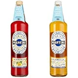 Martini Aperitivo Vibrante Sin Alcohol + Martini Aperitivo Floreale Sin Alcohol - 2 x 750 ml : 1.5 L