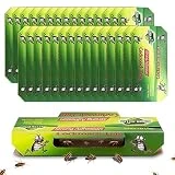 LUNEKUCK 30 Piezas Trampas Cucarachas Adhesivas Extra-Fuertes y Seguro – Sin veneno ni biocidas – Trampa Cucarachas Pegajosa Anti Cucarachas para Cocina y Casa - Mata Cucarachas y Atrapa Insectos