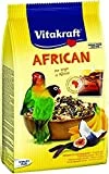 Vitakraft Menú African Aroma para Agapornis, Alimento con Flores de Acacia, Dátiles, Higos y Mijo, 750 g