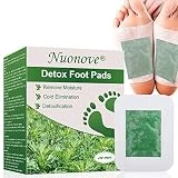 Parches Detox para Pies, Parches para Pies, Ajenjo Detox Foot Pads, Parches Pies Desintoxicantes, Alivia la fatiga, mejora el sueño, 20PC