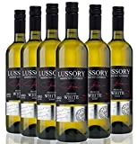 Vino Blanco desalcoholizado 0,0 SIN ALCOHOL - LUSSORY PREMIUM Airen | Caja de 6 botellas x 0,75 cl