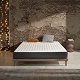 Naturalex - Titanium - Colchón Viscoelástico 135x190 cm - Espuma Memofeel HR & Tecnología Blue Látex - Adaptable, Soporte Uniforme, Independencia de lechos, Ergonómico, Hipoalergénico