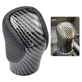 Kakulkomen Pomo de cambio automático para Lexus ES GS-450H GX IS-300 NX-300H RC-300 RX-350 2015-2021 de piel sintética (fibra de carbono)