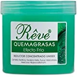 REVE Quemagrasas Efecto Frío - Gel de crema reafirmante adelgazante anticelulítica potente reductora de abdomen, caderas y glúteos para hombre y mujer de 500 ml. Marca: REVE (FRIO)