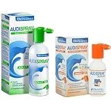 AUDISPRAY Spray de limpieza de oídos para eliminar exceso de cera y previeir la acumulación para unisex-adulto